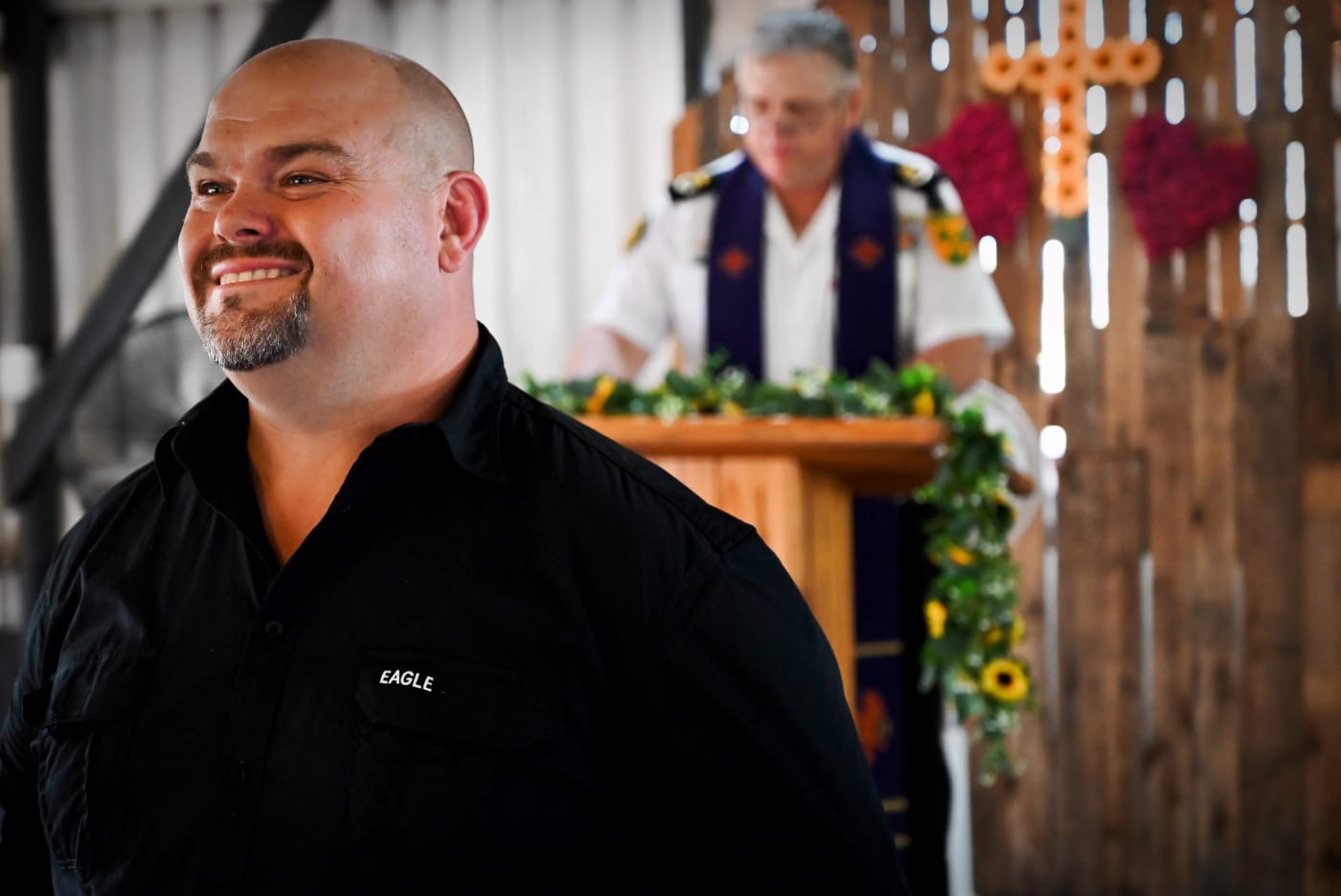 Wedding ceremony by Dr. Gerrit Rademeyer in Clarkson