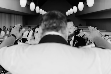 Wedding ceremony by Dr. Gerrit Rademeyer in Clarkson