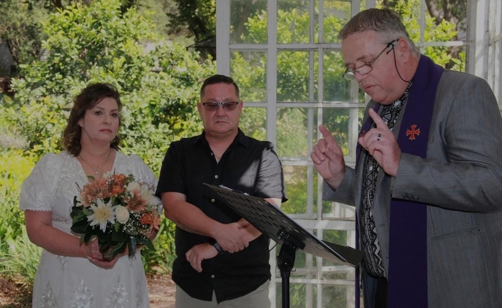 Wedding ceremony by Dr. Gerrit Rademeyer in Clarkson