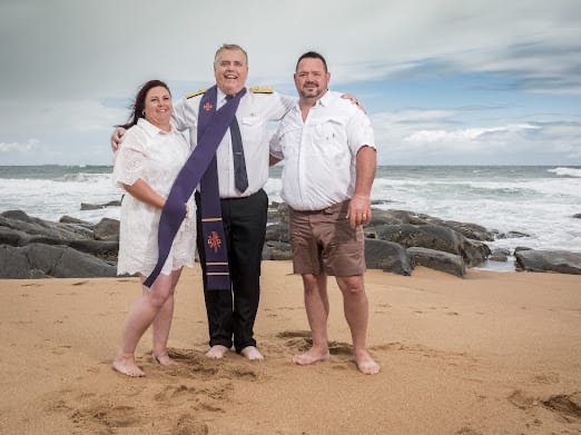 Wedding ceremony by Dr. Gerrit Rademeyer in Clarkson