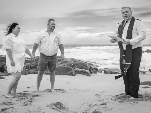 Wedding ceremony by Dr. Gerrit Rademeyer in Clarkson