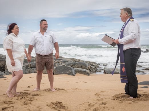 Wedding ceremony by Dr. Gerrit Rademeyer in Clarkson